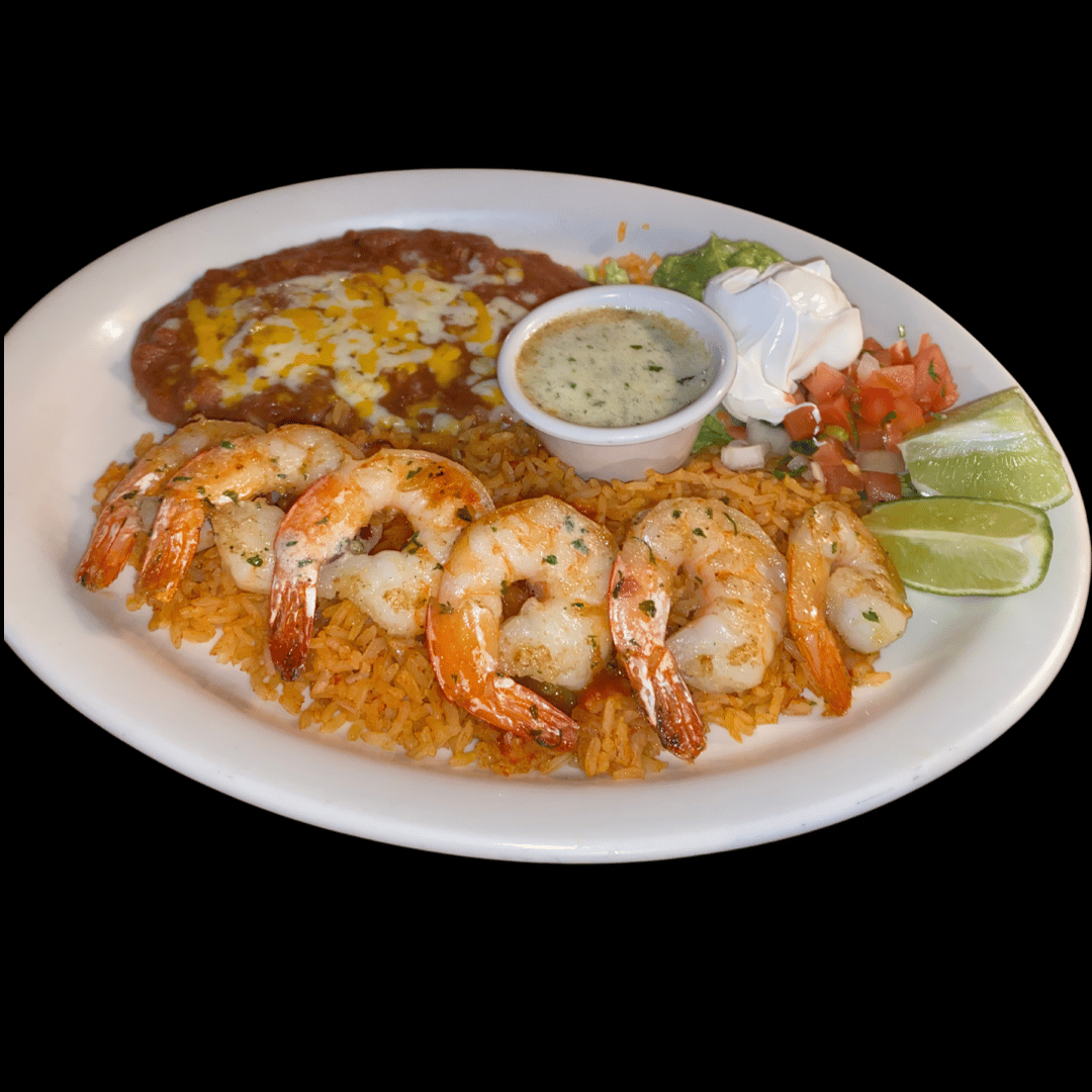 Camarones Al Mojo De Ajo - Menu - Pueblo Viejo Grill - Mexican ...