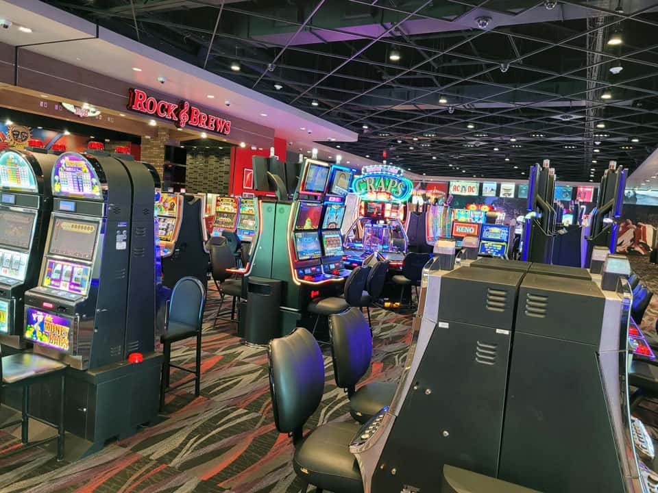 Interior of casino