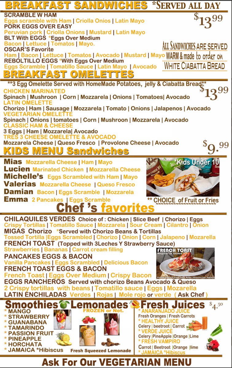 Breakfast Sandwiches