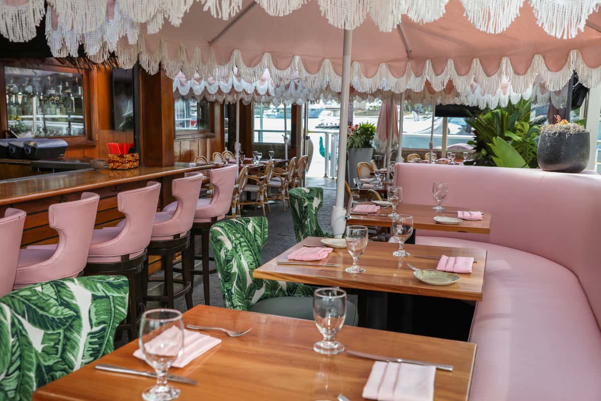 Patio dining