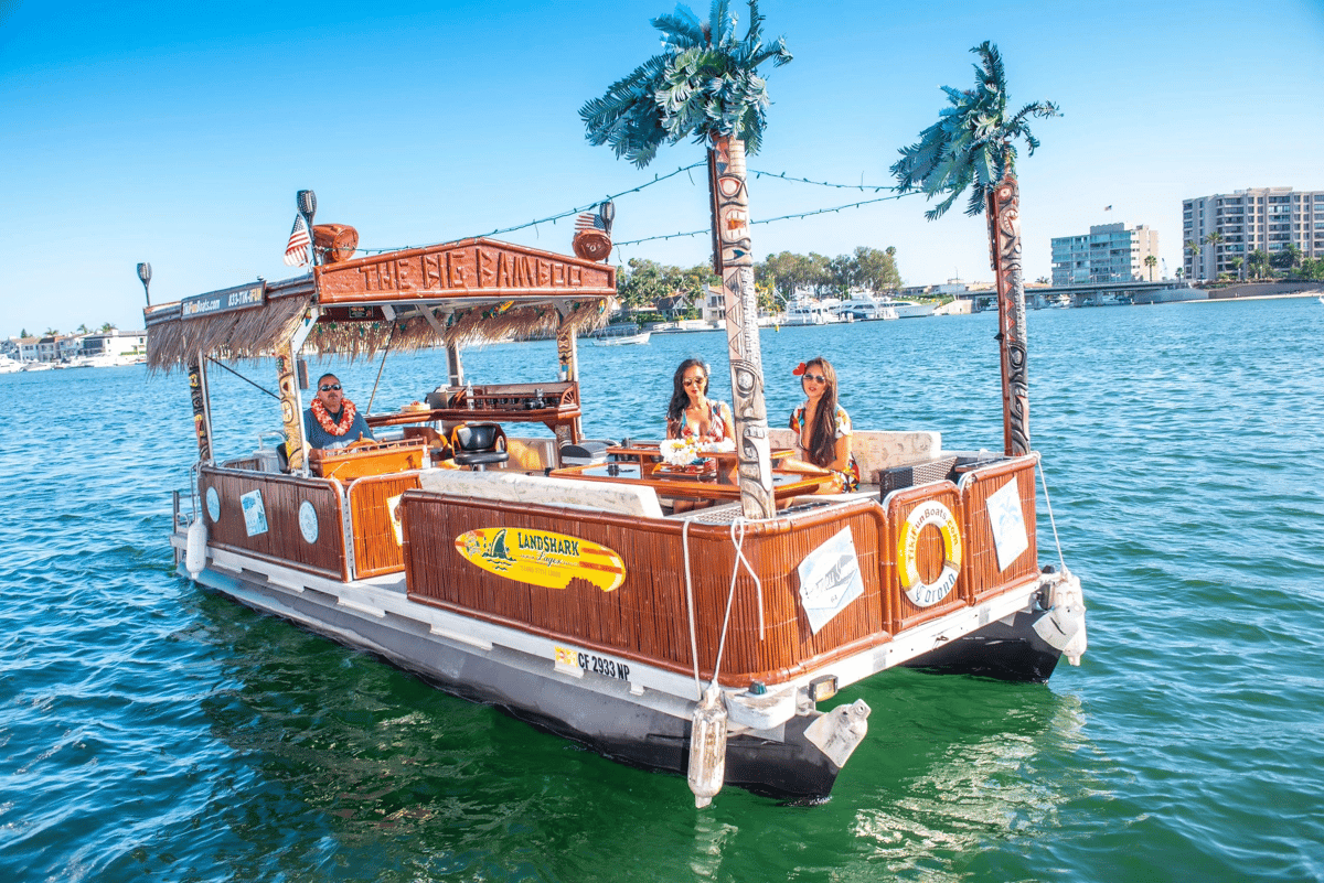 tiki boat