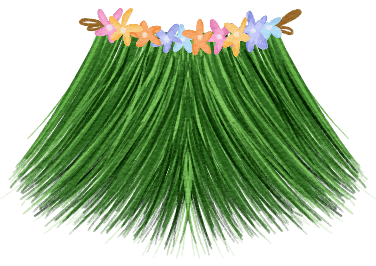 grass skirt