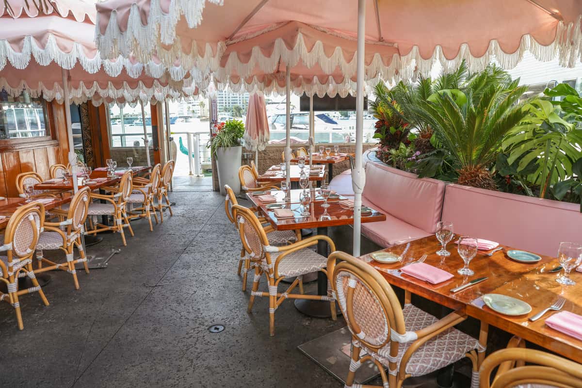 Patio dining