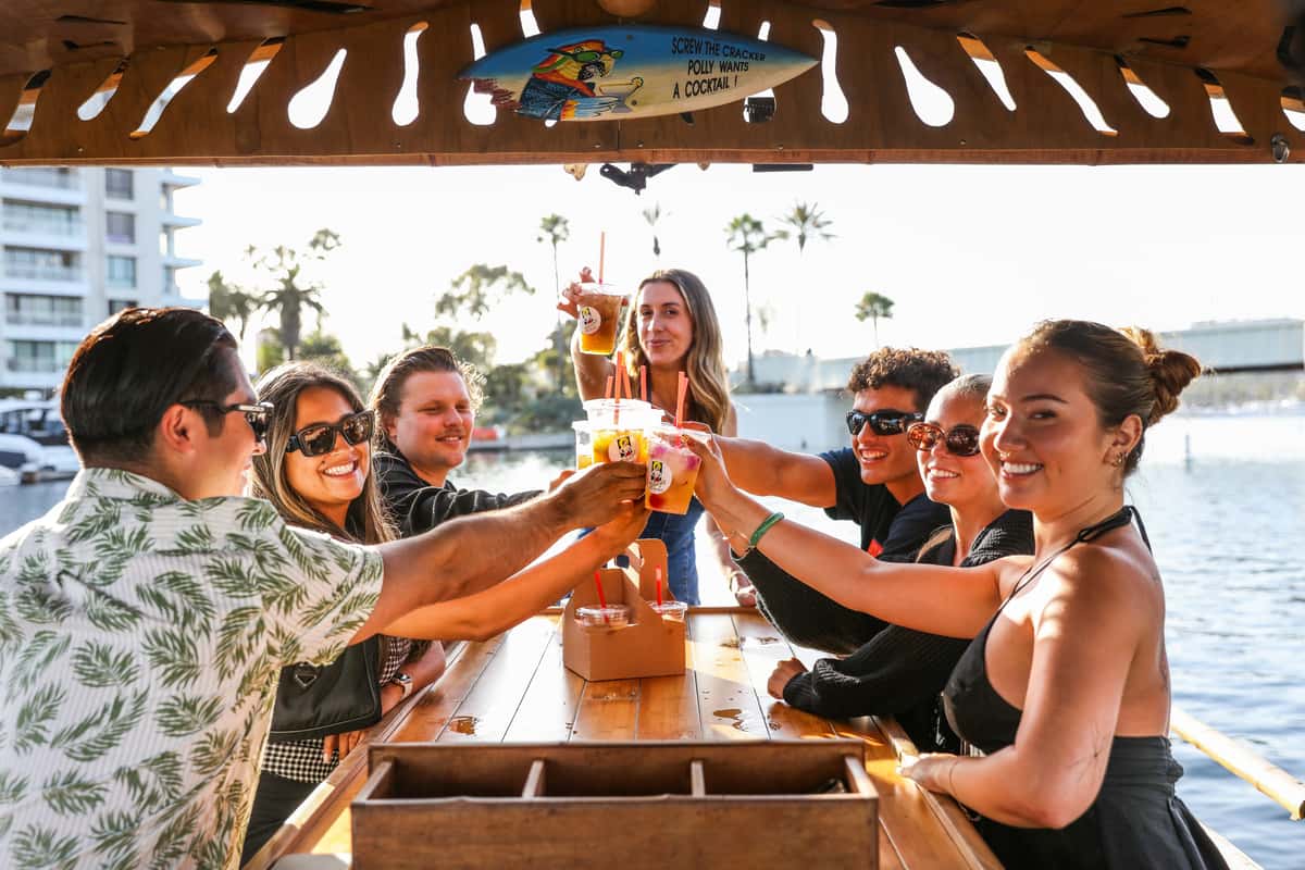 tiki boat
