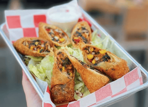 Southwestern Chicken Egg Rolls