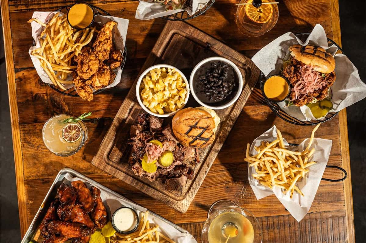 bbq spread