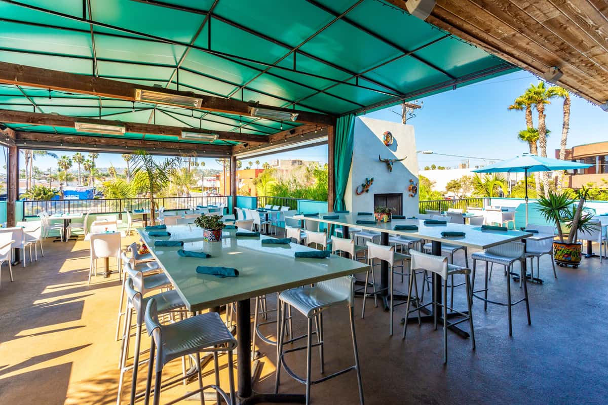 Rooftop Dining Area