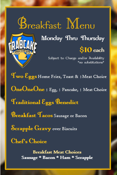 $10 Breakfast