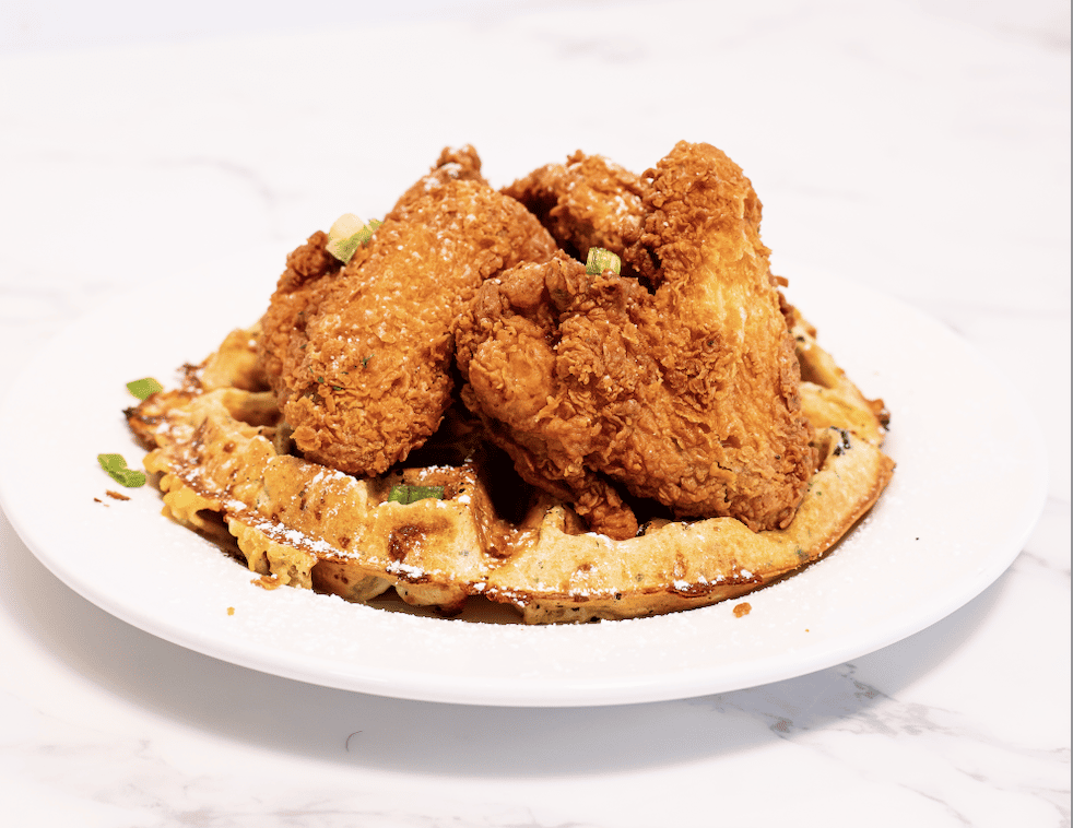 chicken & waffles