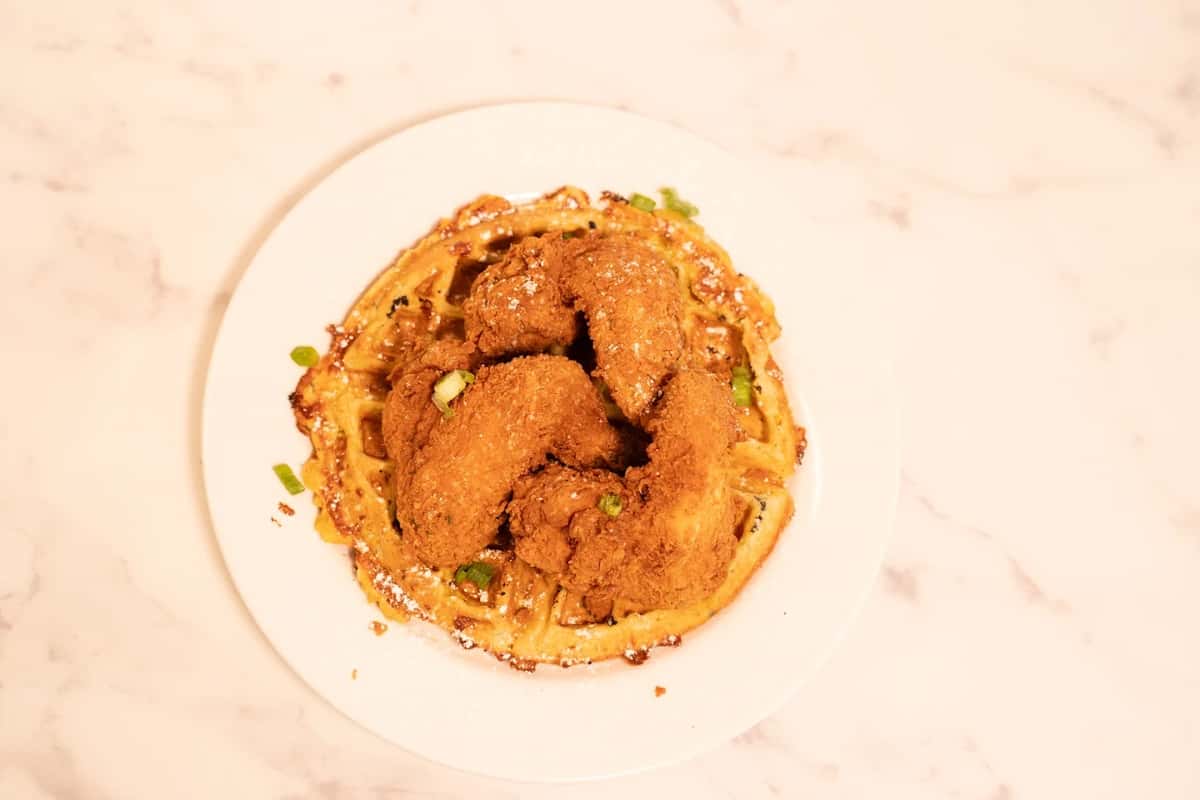 chicken & waffles