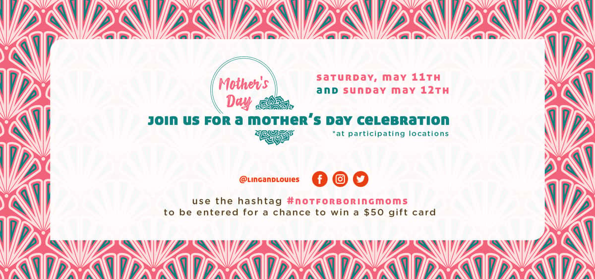 Mother's Day promotion