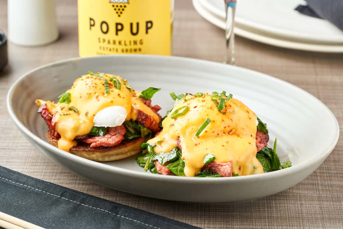 Char Siu Pork Benedict