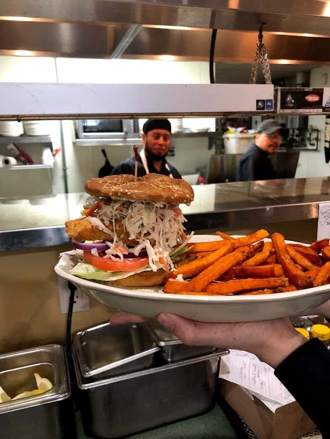 haddock sandwich