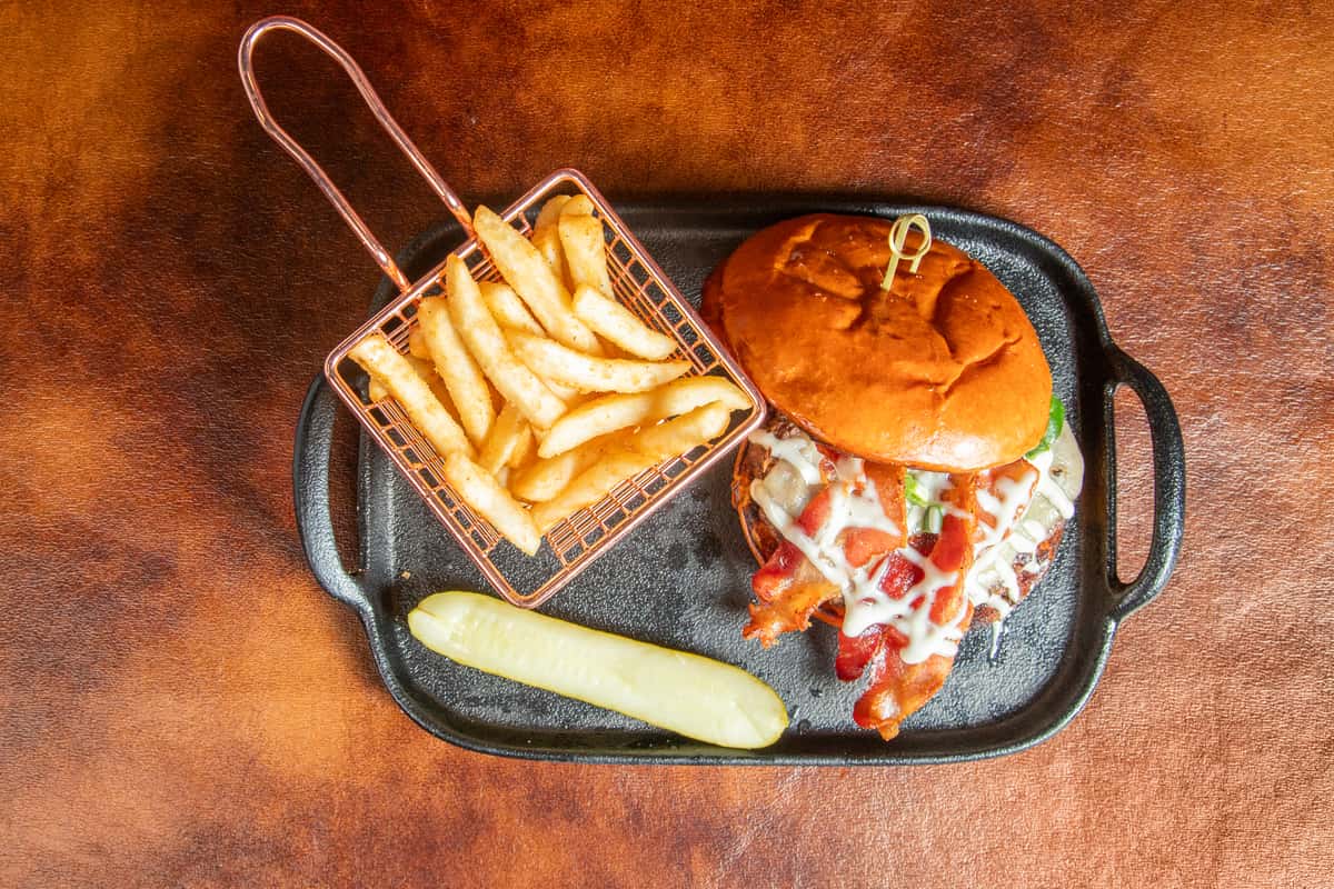 Ranch burger