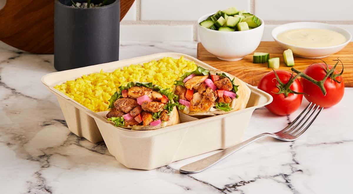 Chicken wrap box