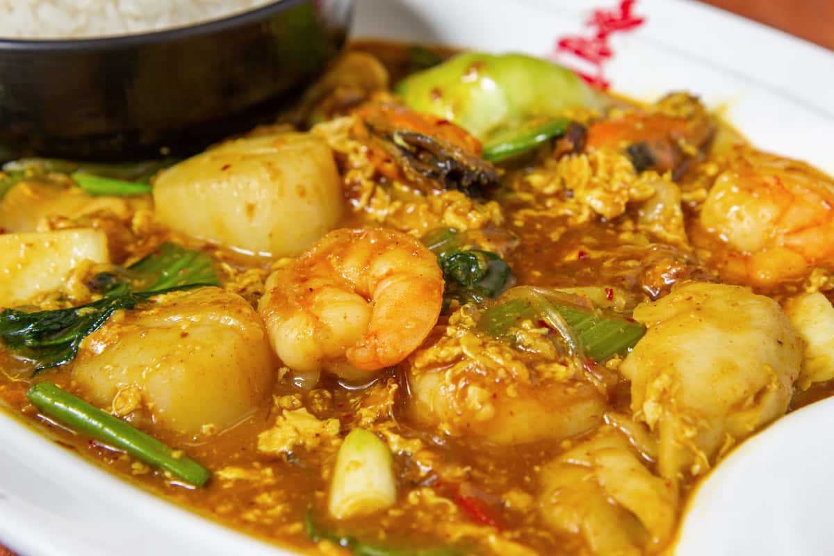 Yellow Curry Seafood