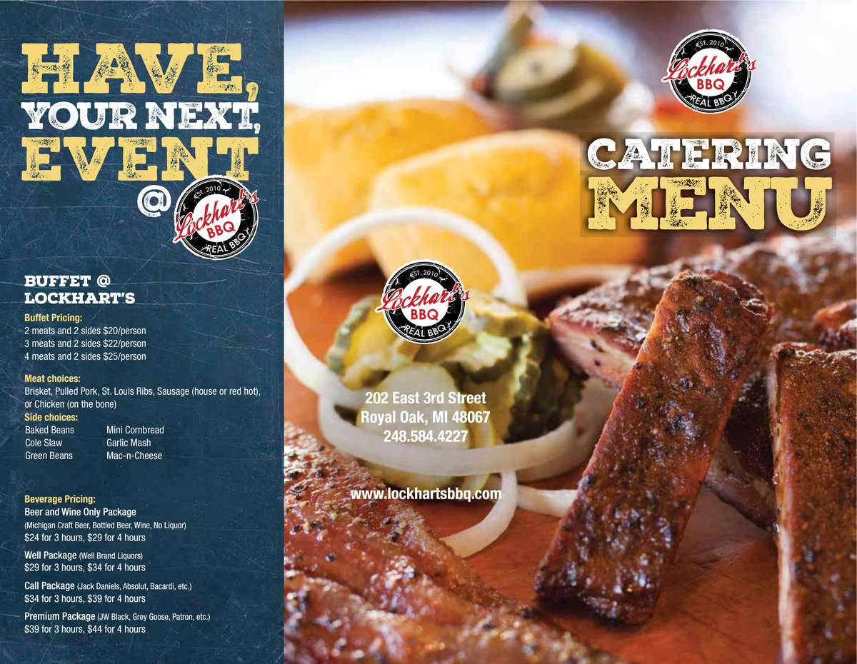 Lockhart's catering flyer, click image or button above image for pdf link.