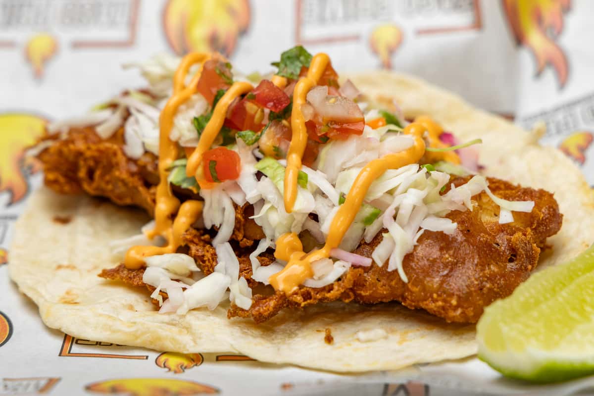 Breaded Fish Taco