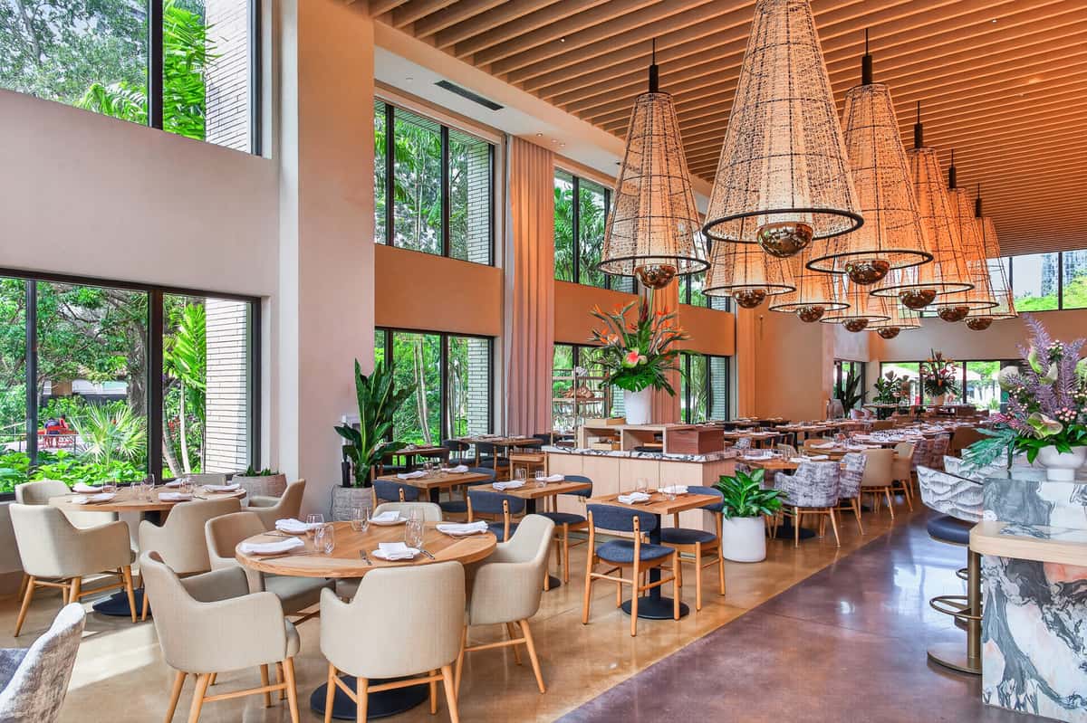 Restaurant interior