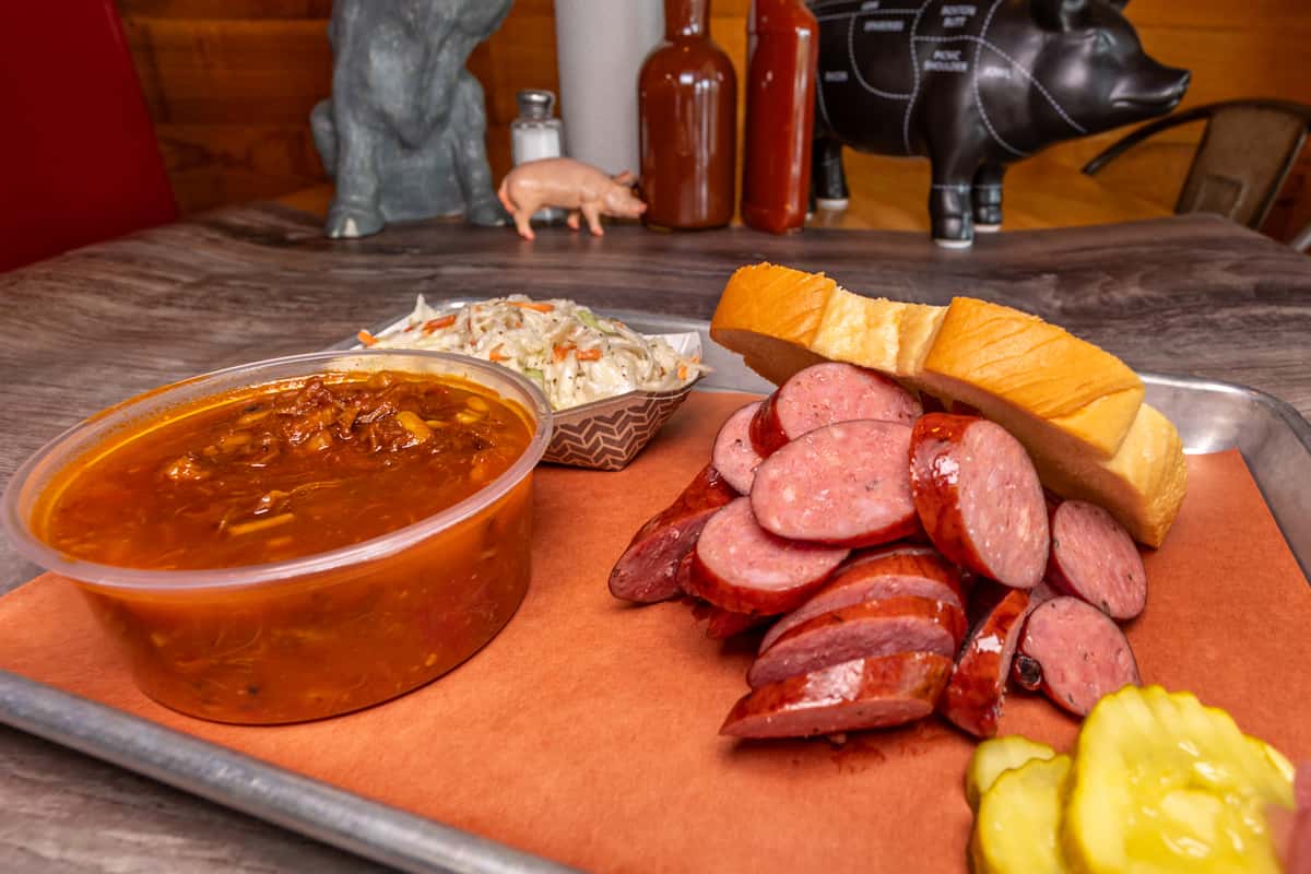 Smoked Sausage Plate