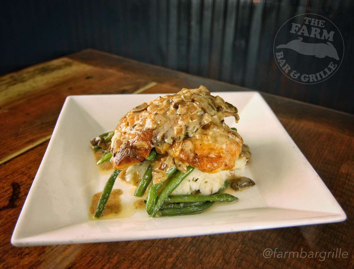 roasted chicken dinner
