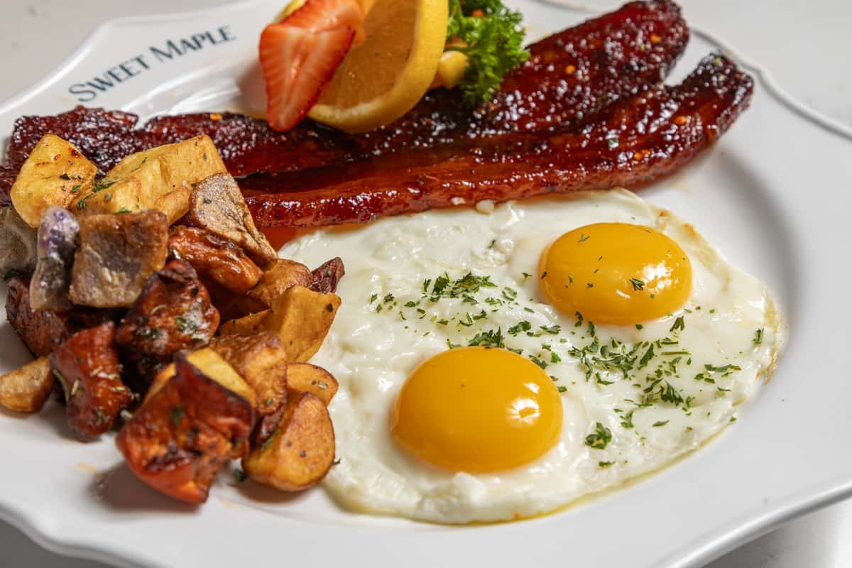 Eggs With Millionaires Bacon