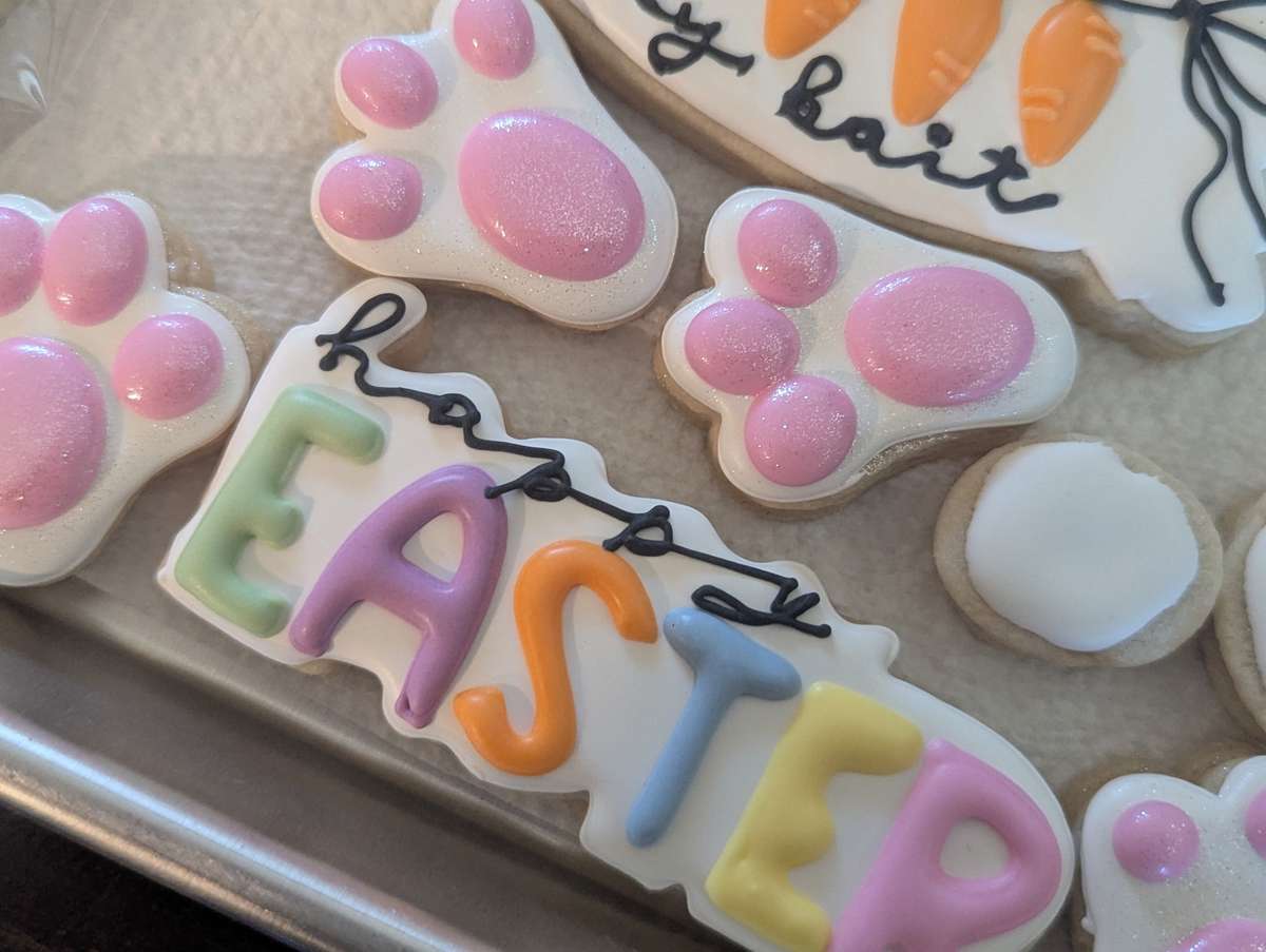 Easter cookies
