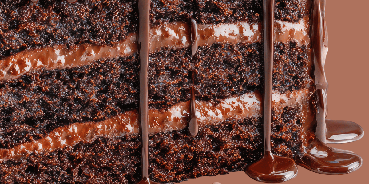 dark chocolate cake