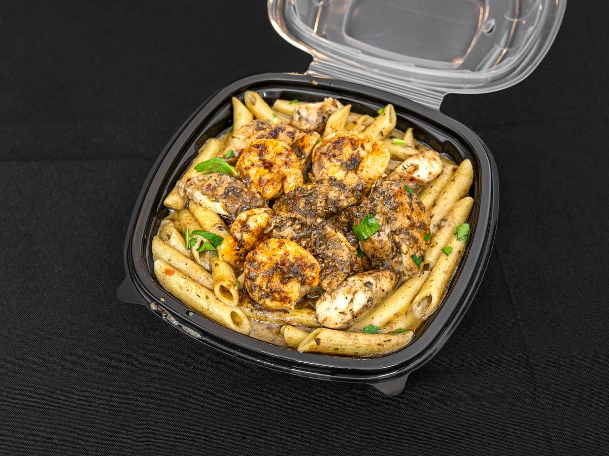 Chicken Shrimp Rasta Pasta