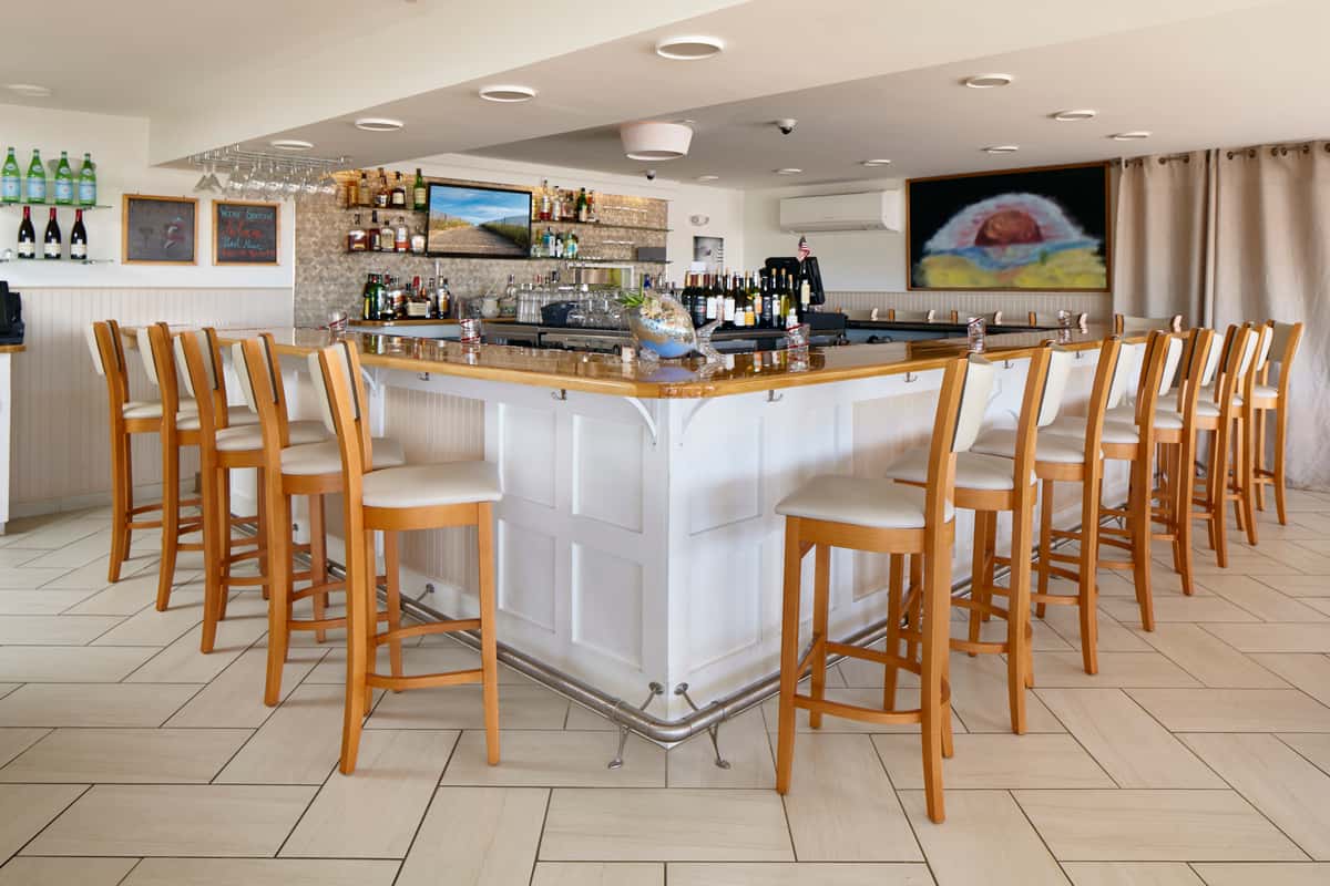 Indoor bar at Maria's