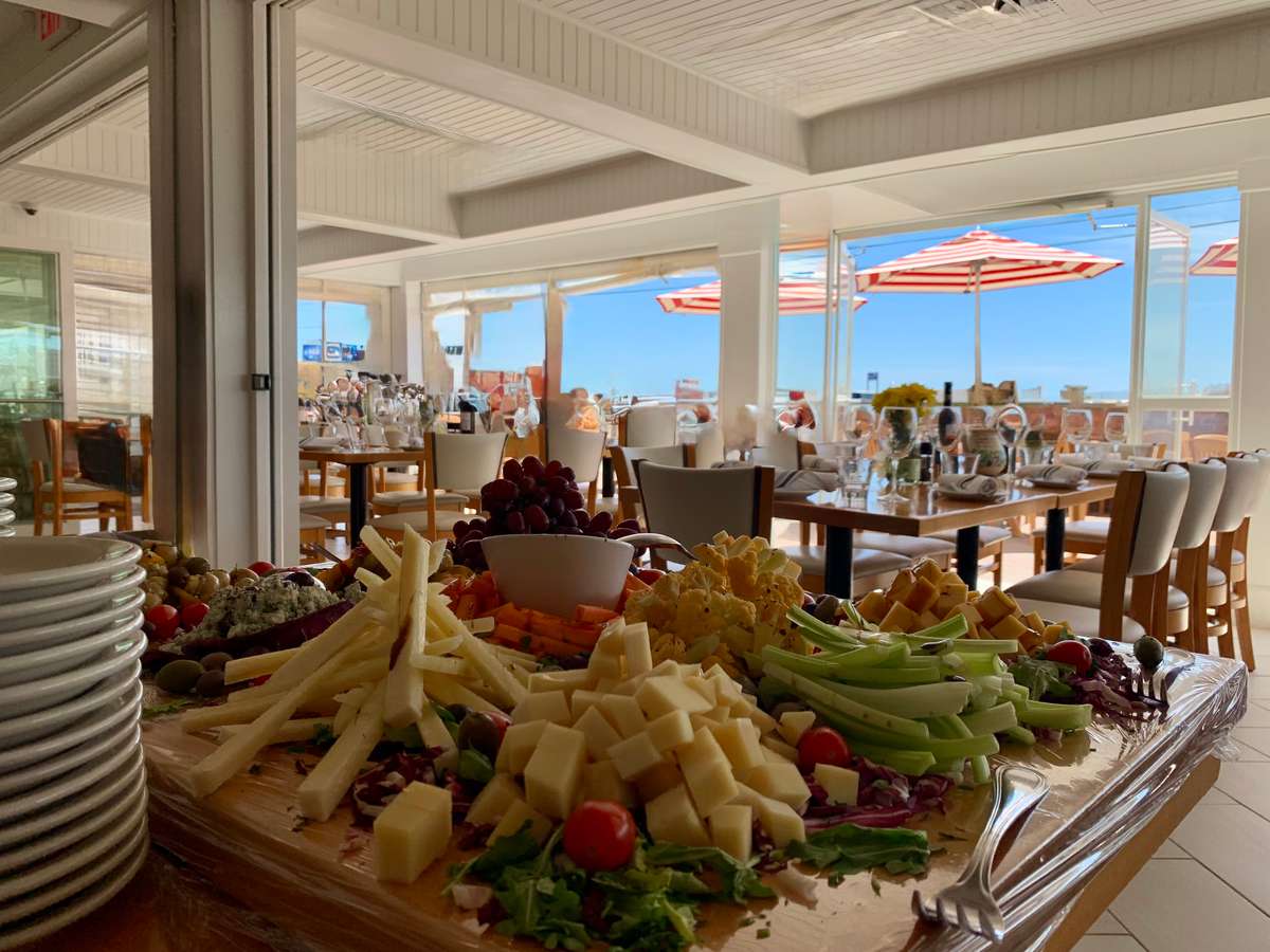 Celebrate in the cafe located just off the lobby of The Hotel Maria.