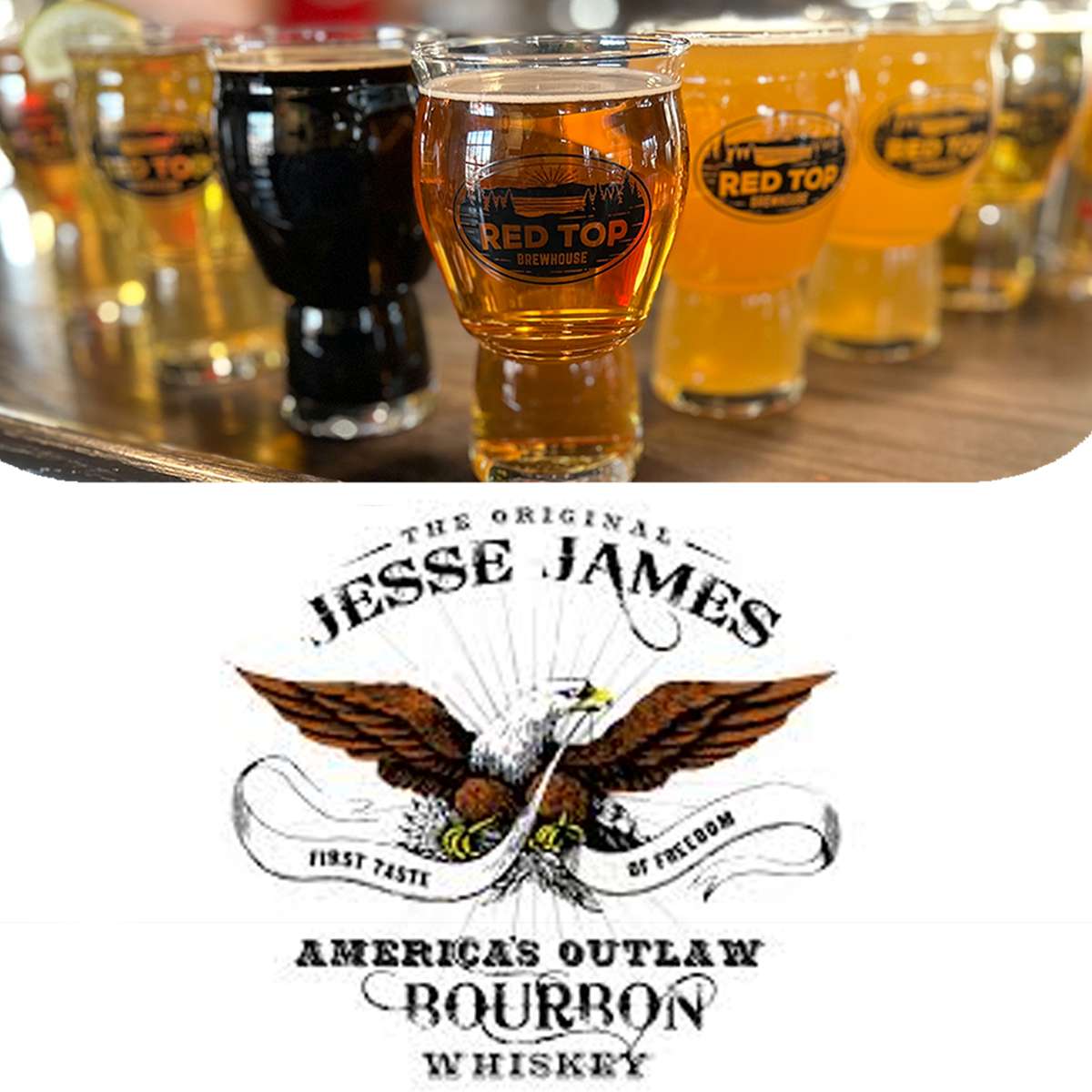 draft and whiskey