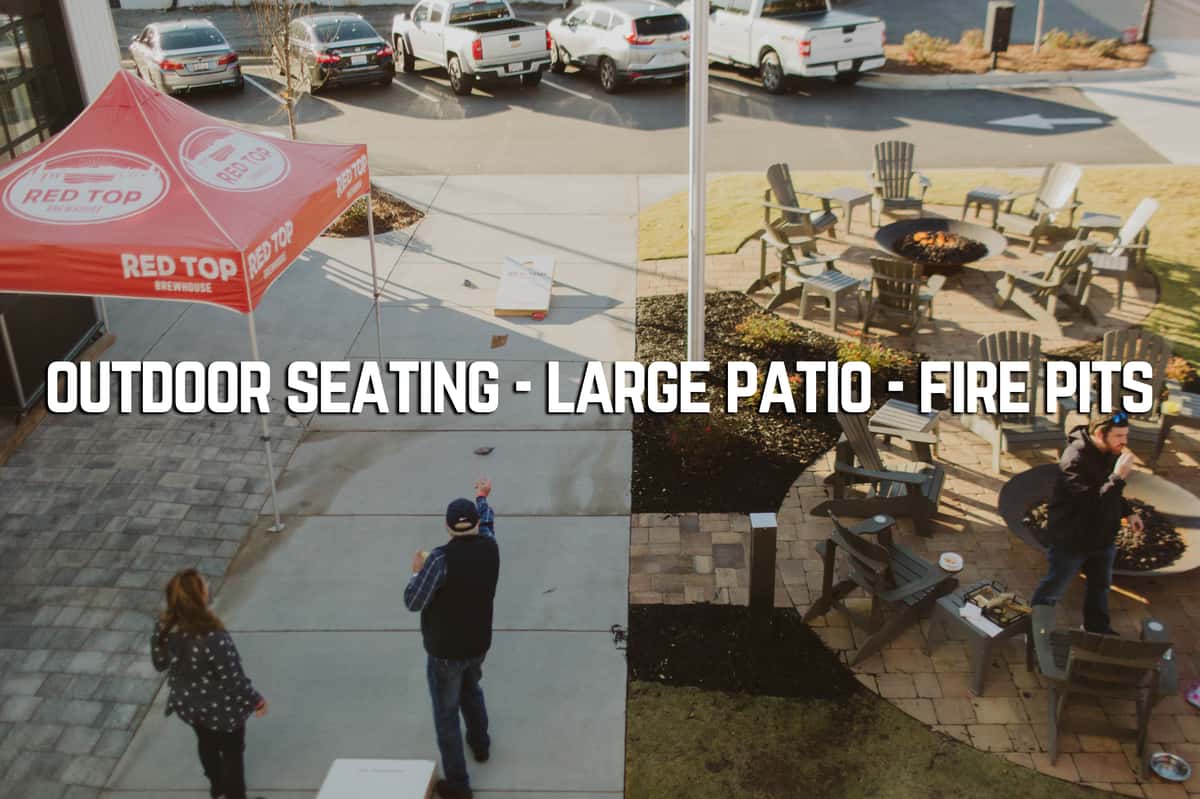 Outdoor Seating - Large Patio - Fire Pits