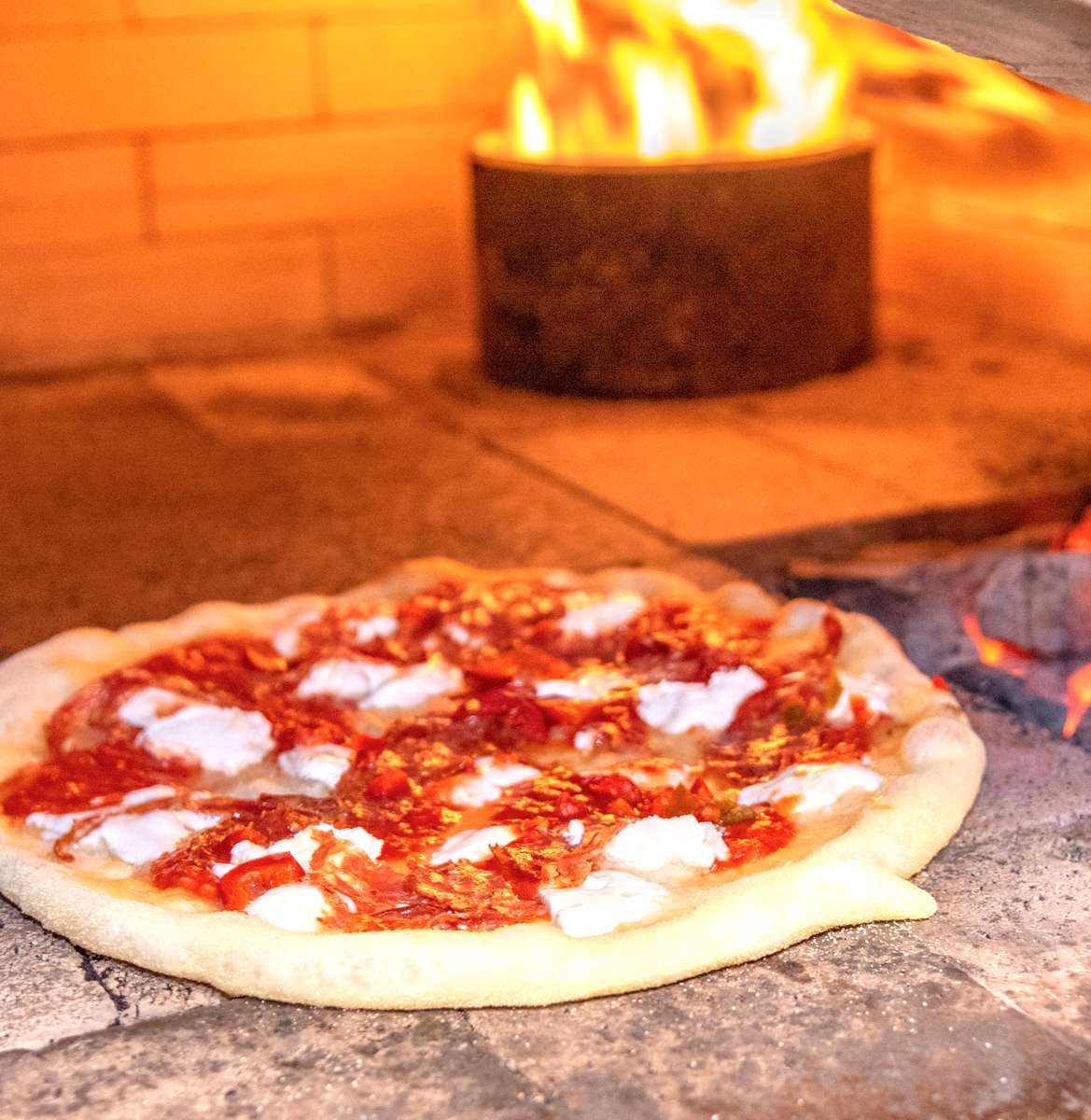 pizza and oven