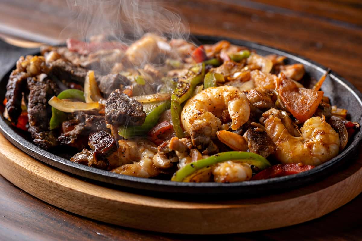 trio fajitas