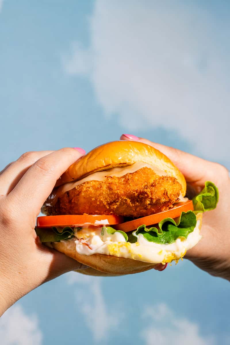 spring chicken sandwich