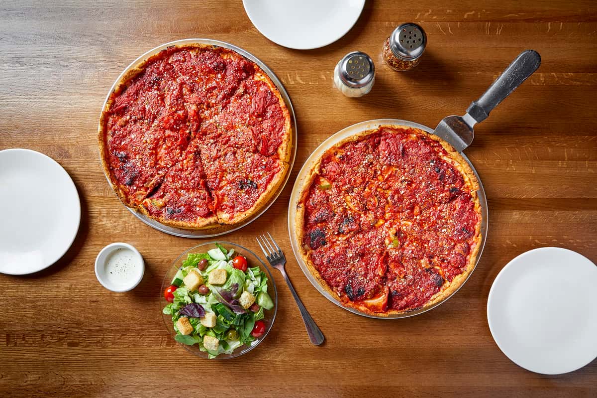 Deep Dish at Morettis
