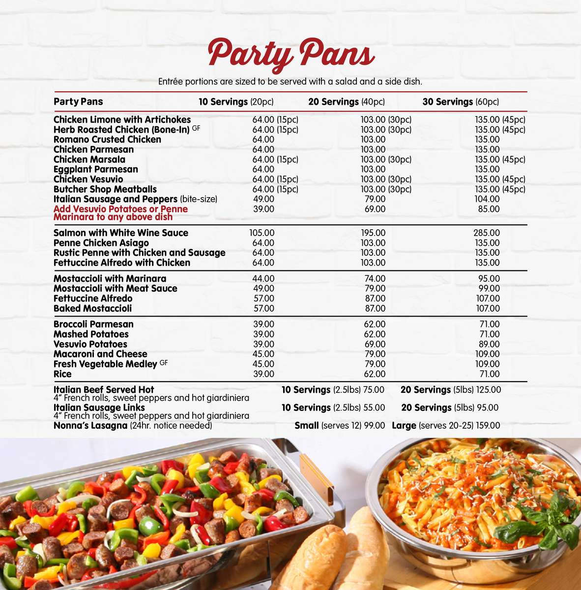 Catering From Morettis