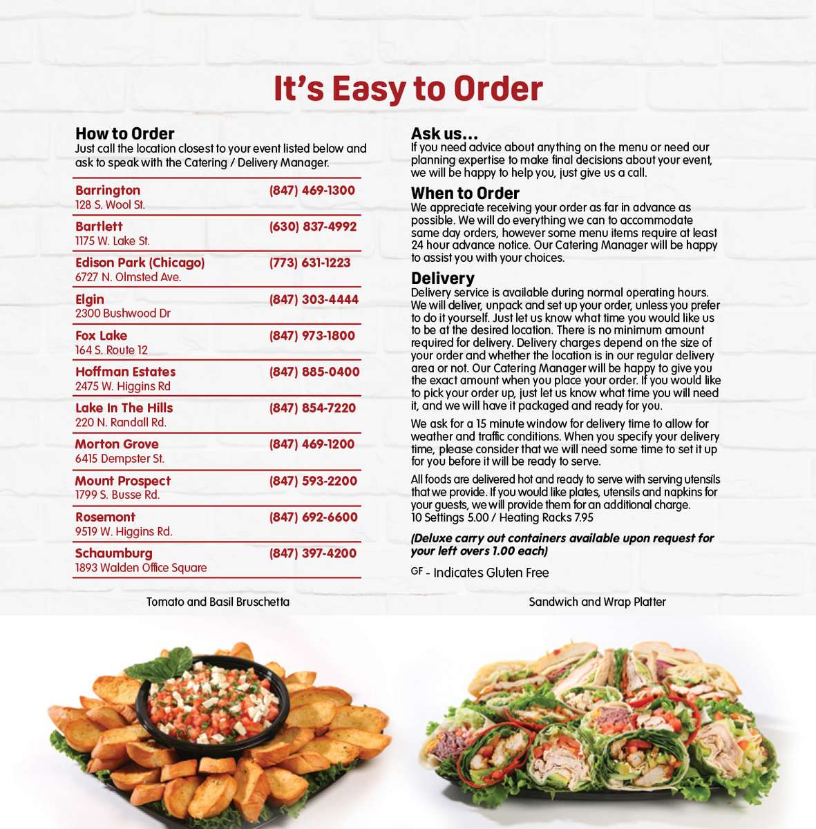 Morettis Catering