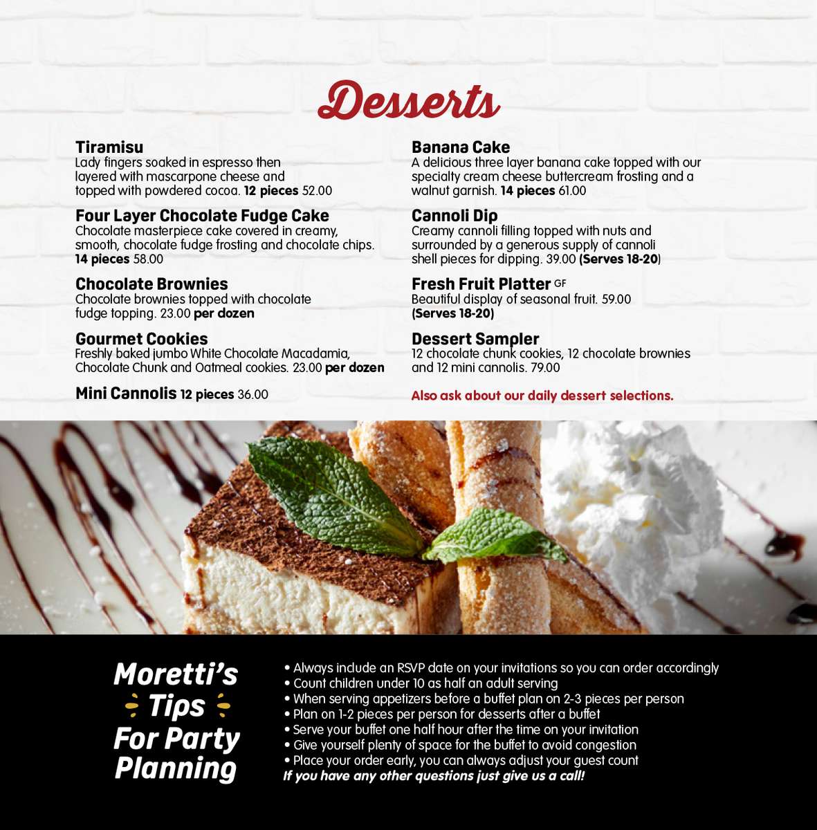 Morettis Catering