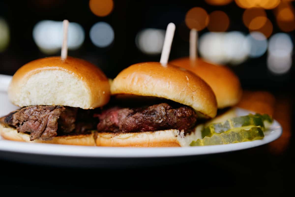 Filet Steak Sandwiches at Moretti's Restaurant in Bedford Park