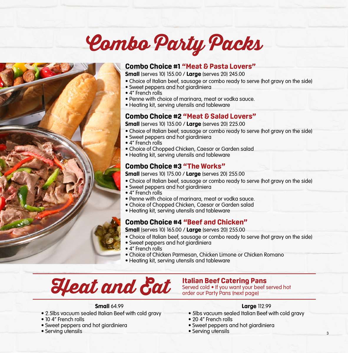 Catering From Morettis