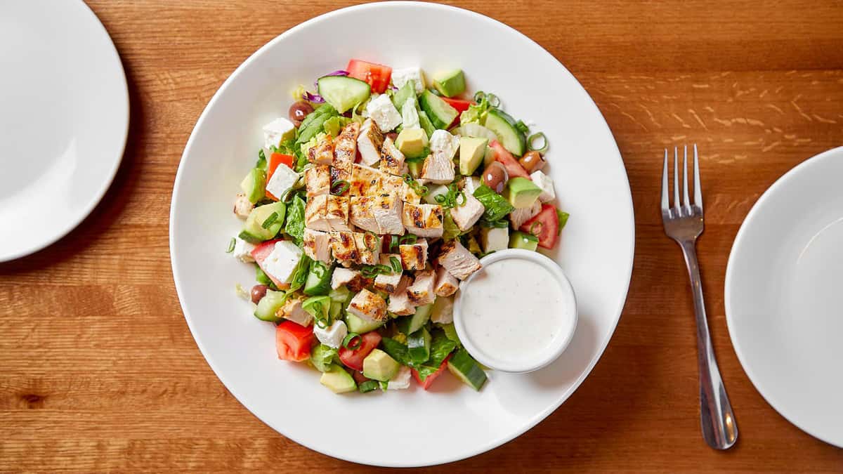 Moretti's more than pizza -Chopped Chicken Salad