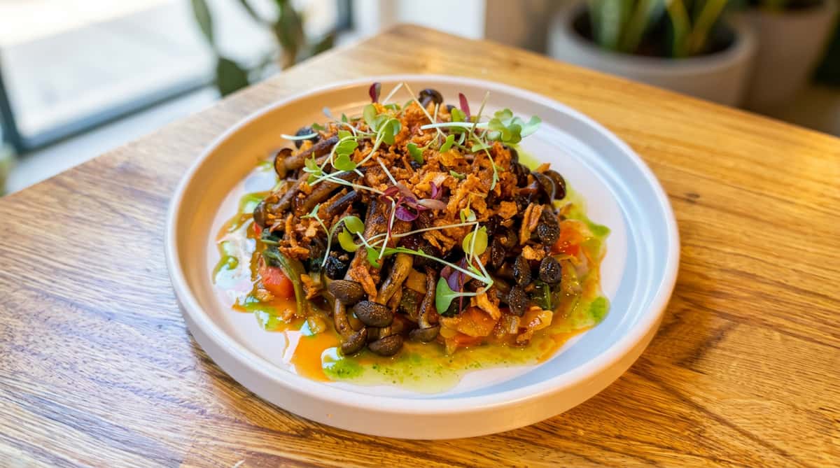 mushroom-dish