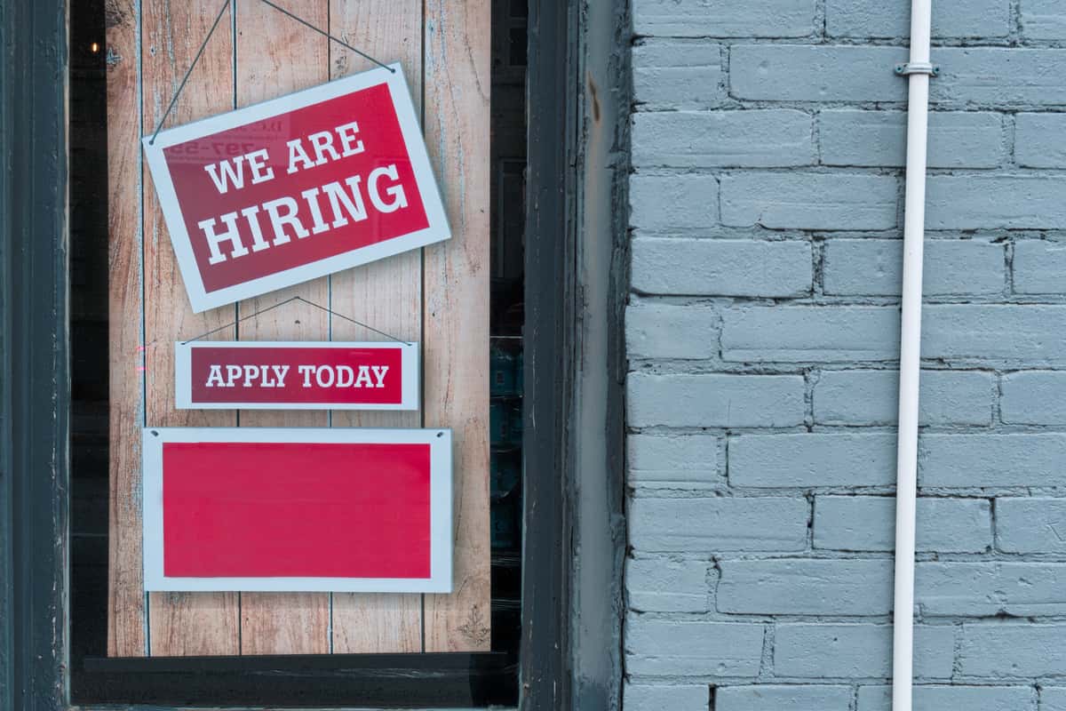 now hiring