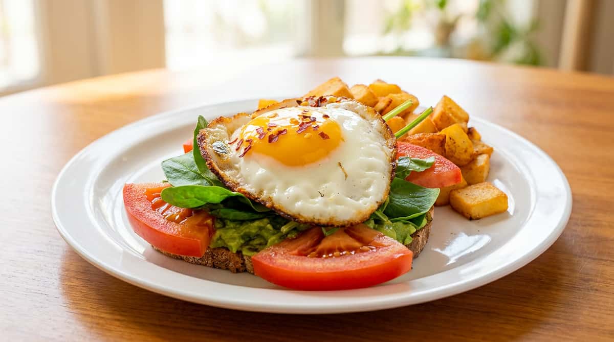fried egg breakfast