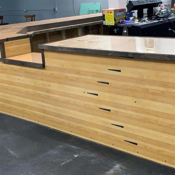 Counter at Just In Time Recreation