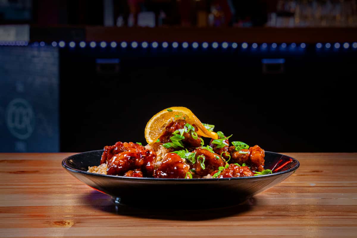 Chicken fried rice bowl