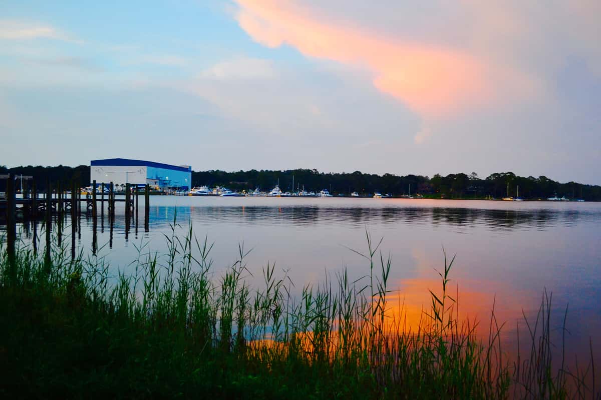 Waterfront Sunset