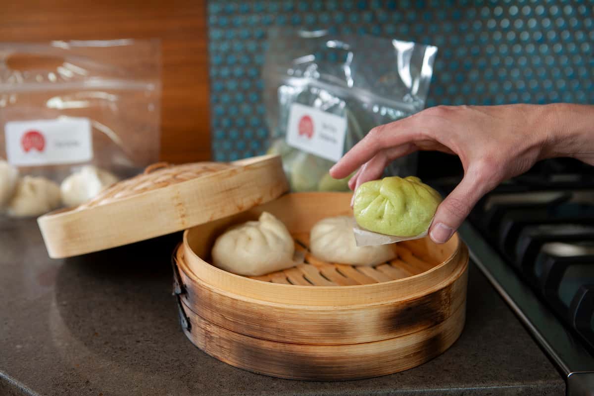 Steamed bao